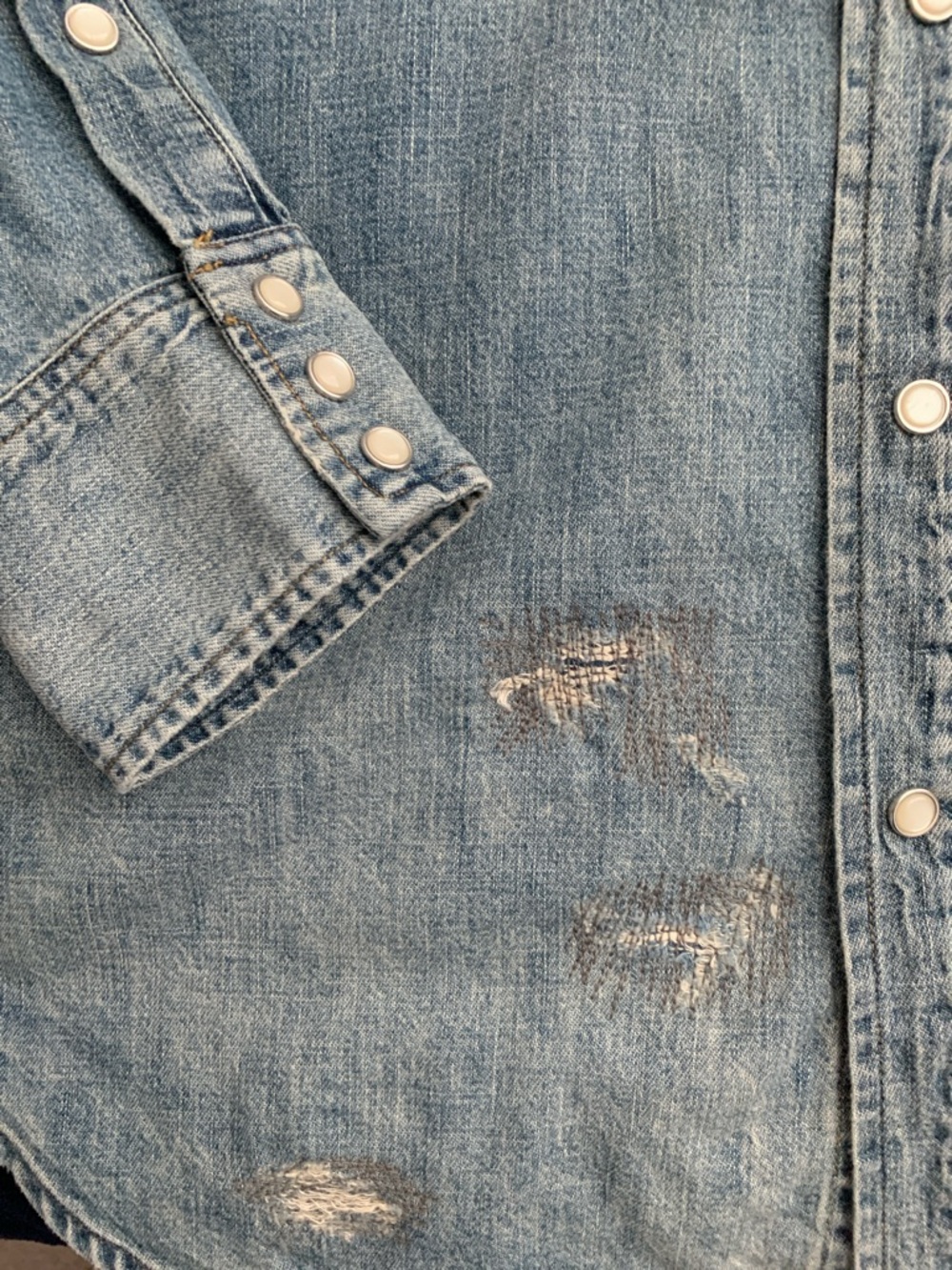 Polo Ralph Lauren Blue Denim Shirt - Picture 15 of 15